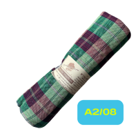 ราคา ด่านหเนือแพรฝ้าย A2 ผ้าขาวม้า ขนาด 100x200 cm รุ่นหน้ากว้างพิเศษ เนื้อนุ่ม ใช้ตัดเสื้อสวมใส่สบาย (15658334541)
