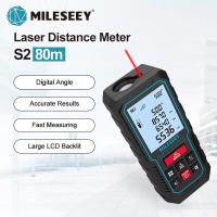 ราคา Mileseey S2 วัดระยะเลเซอร์ with Bluetooth and Digital Angle เครื่องวัดระยะเลเซอร์ 40M 60M 80M 100M LCD Backlit Screen Mute Intelligent laser วัดระยะ เครื่องวัดระยะเลเซอร์ เลเชอร์วัด (10599995829)