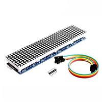 ราคา ZG285 5V พร้อม5P Line 8X8 Dot ไมโครคอนโทรลเลอร์ LED MAX7219 Dot Matrix โมดูล4 In 1 (20529346908)