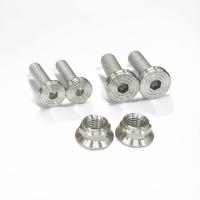 ราคา น็อตยึดโช็คXmax หัวสนาม เฟือง ก้นหอยลึก ก้นหอยแบน เกลี้ยงปีก พร้อมตัวเมีย 1ชุด6ตัว โช็คเดิม โช็คแต่ง ราคาชุดละ (20666665615)