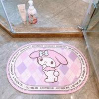 ราคา พร้อมส่ง พรมเช็ดเท้าSanrio พรมคิตตี้ พรมมายเมโลดี้ พรมคุโรมิ ปอมปุริน ชินามอนโรล พรมกันลื่น ซับน้ำได้ดี (19979512301)