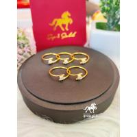 ราคา แหวนทองคำแท้ 1 กรัม ลายพลอยเดอร์ ทองแท้ 96 5 ขายได้ จำนำได้ มีใบรับประกัน แหวนทอง แหวนทองคำแท้ (19371898928)