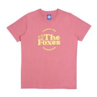 ราคา Leicester City T Shirt เสื้อยืดคอกลมแขนสั้นสีชมพูพาสเทลลายหน้าสุนัขจิ้งจอกThe Foxes Leicester City Football Club (18574457208)
