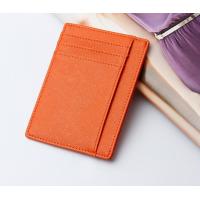 ราคา พร้อมส่ง หนังวัวแท้ ซองหนัง กระเป๋าบัตร ซองบัตร Card Holder Mini Wallet หนังวัวแท้ Saffiano S5 58 (9444696156)