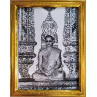 ราคา กรอบรูปกระจกมงคลภาพ ในหลวง ร 9ทรงผนวช ภาพขาวดำ ขนาด18 23 นิ้ว (17160743750)