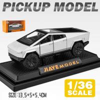 ราคา รถบรรทุก1 36เลโอเทสลาไซเบอร์รถกระบะโลหะโมเดลรถยนต์ของเล่นอัลลอยสำหรับยานพาหนะ Kids Toys งานอดิเรกสะสม (19830577076)