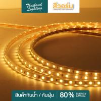 ราคา ชุด 5 เมตร 10 เมตร ไฟเส้น 4040 LED แสงขาว วอร์ม แดง น้ำเงิน เขียว ชมพู ฟรีพร้อมปลั๊กเสียบไฟบ้าน ไฟสายยาง LED ROPE LIGHT AC 220V ไฟบ้าน (19418370653)