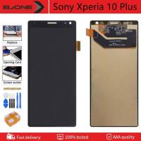 ราคา 6 5นิ้วจอ LCD แบบดั้งเดิมสำหรับ Sony Xperia 10 Plus จอแสดงผล LCD พร้อมแผงสัมผัสหน้าจอดิจิตอลการประกอบชิ้นส่วนแก้วอะไหล่ (8337859138)