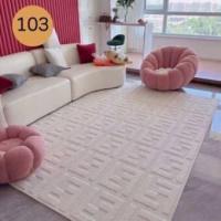 ราคา พรมทอ พรมขนทอพรีเมียม ขนาด120 160 พรมขนแกะ งานทอสวย ขนแน่น ขนนิ่ม งานดี แต่งบ้านแต่งห้อง แต่งคอนโดสวยๆ (21195618921)