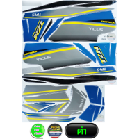 ราคา สติ๊กเกอร์ TZM ปี 1995 สติ๊กเกอร์มอไซค์ YAMAHA TZM ปี 1995 สีสวย สีสด สีไม่เพี้ยน (7999230948)