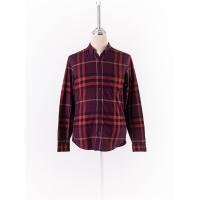 ราคา BURBERRY เสื้อเชิ้ตแขนยาวพิมพ์ลายตารางกระดุมหน้า Preloved (20613691472)