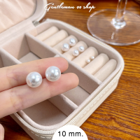 ราคา ต่างหูมุก เงินแท้ 92 5 silver earrings เครื่องประดับผู้หญิง (18673473134)