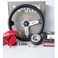 ราคา พวงมาลัยนาดี้ สีเงิน พร้อมคอบาง คอพับสี ยกชุดใหญ่ กว้าง 13 5นิ้ว ยกน้อย อุปกรณ์ครบชุดติดตั้งได้เลย มีให้เลือกหลายสี แจ้งรุ่นรถทางแชท (14416734550)