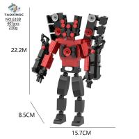 ราคา ใหม่monitor Man Toilet TV Manนาฬิกาman Blockชุดของเล่นเด็ก (20729102194)