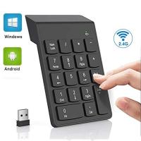 ราคา คีย์บอร์ดตัวเลข 18 คีย์ ไร้สายUSB คีย์บอร์ด คีย์บอร์ดบลูทูธมินิ แป้นพิมพ์ตัวเลขไร้สาย 2 4G คีย์บอร์ดมินิ For IOS Android Windows Macbook (20970738159)