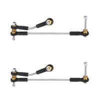 ราคา 2 Set Steering Link Set Rc Car Steering Link Set Servo Link Rod Steering Linkage for WPL C14 C24 C34 B1 B14 B24 B16 B36 1 16 RC Car Spare Parts (20170243524)