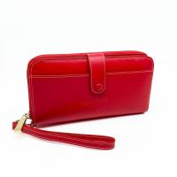 ราคา Benedetti 932 กระเป๋าสตางค์ หนังแท้ ซิปเดี่ยว มีฝา และสายคล้อง สำหรับผู้หญิง สีดำ เหลือง เขียวเข้ม น้ำเงิน แดง ม่วงอ่อน ขนาด 19 5 x 10 5 ซม (13251081456)