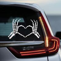 ราคา สติกเกอร์ติดรถยนต์รูปหัวกะโหลกและสติ๊กเกอร์ดีคอลแต่งรถขบขันรูปหัวใจสติกเกอร์ติดรถไวนิลสะท้อนแสงแต่งรถ3มิติ (20581700185)