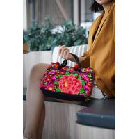 ราคา กระเป๋าหิ้ว กระเป๋าถือคล้องมือ ผ้าปัก มีซิป กระเป๋าม้ง (15257286924)