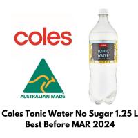 ราคา Pre Order Ship on 30th Jan Coles Tonic Water No Sugar 1 25 L BBF MAR 24 (18615866815)