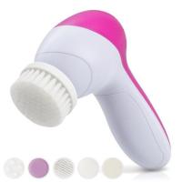 ราคา แปรงล้างหน้า 5 โหมด เช็ด ล้าง เครื่องล้างหน้า ทำความสะอาด และนวดหน้า ขัดผิว ล้าง Facial Cleansing Exfoliating Brush 5 in 1 (20424626344)