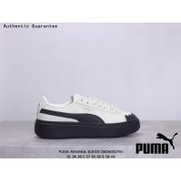 ราคา พูม่า PUMA RIHANNA SUEDE Thick Sole Platform Sneakers Fashionable and Comfortable รองเท้าบุรุษและสตรี รองเท้าวิ่ง รองเท้าเทนนิส รองเท้าวิ่งเทรล รองเท้าผ้าใบนักเรียน (20665685731)