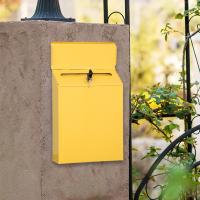 ราคา Loviver กล่องจดหมายติดผนังกล่องจดหมายแบบล็อกได้กันฝนได้กล่องจดหมายด้านหน้าใช้ตกแต่งประตูตู้จดหมายแนะนำกล่องหนังสือพิมพ์นิตยสารตัวอักษรกล่องรับ (10388138593)