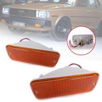 ราคา ไฟหรี่กันชน ไฟเลี้ยวกันชน ไฟกันชน รุ่น โตโยต้า โคโรล่า TOYOTA COROLLA KE70 DX ปี 1979 1987 สีส้ม (20967819258)