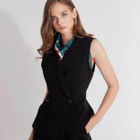 ราคา Guy Laroche SHAPE UP JACKET FASHION เสื้อแจ็คเก็ต แจ็คเก็ตผู้หญิง เสื้อสูทผู้หญิง เบลเซอร์ GT52BL (9875344198)