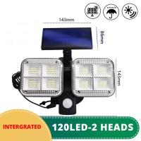 ราคา 242 LED 10000mAH Solar Lights Outdoor 432 Heads Waterproof Motion Sensor IP65 Waterproof Wall Lamp Spotlight Floodlight 100W (10386763803)