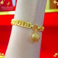 ราคา เลสข้อมือ เศษทองคำแท้ หนัก 1 5 บาท ไซส์ 7 8 นิ้ว B468 bracelet สร้อยข้อมือ ทองเหมือนแท้ ข้อมือสแตนเลส สร้อยข้อมือแบบลิงค์ สร้อยข้อมือเลส เลส (19695554947)