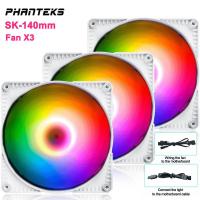 ราคา Phanteks SK 120 140มม พัดลมระบายความร้อน5V 3Pin ARGB เพลาไฮดรอลิก4pin PWM 1500 Rpm Cooler Fans (15883169098)