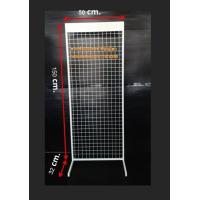 ราคา ชั้นแขวนสินค้า แผงตะแกรงมีขาตั้ง สแตนแขวนโชว์สินค้า ขนาด 50x150cm (19615234393)