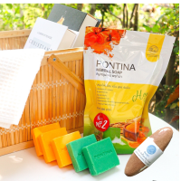 ราคา แพคคู่สุดคุ้ม สบู่พรทิน่า สบู่ผิวขาวใสลดสิวหลังข้อศอกดำด้านพร้อมหินขัดพม่า (19415058696)