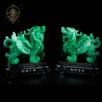 ราคา ปีเซี๊ยะคู่ ปี่เซียะโชคลาภ ปี่เซียะ ขนาด9นิ้วของมงคลในบ้าน เสริมฮวงจุ้ย สายมู ของขวัญขึ้นบ้านใหม่ ของตกแต (14354522045)