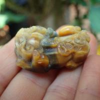 ราคา ลดทั้งร้าน ปี่เซี๊ยะตาเสือ หินตาเสือ หินสี หินแท้ สวยงาม (19210354129)