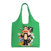 ราคา Paul Frank Shoulder Commuter กระเป๋าผ้าใบ Tas Jinjing Kanvas ถุงความจุขนาดใหญ่กระเป๋าช้อปปิ้ง (20495943759)