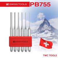 ราคา PB Swiss Tools ชุดเหล็กส่ง รุ่น PB 755 pin punch set 6 ชิ้น Swiss Made PB755 (20906382884)