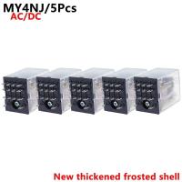 ราคา 5ชิ้น MY4N J HH54P MY4NJ 14ขาไฟฟ้ากระแสสลับ12V 24V 36V 48V 110V 220V 380V รีเลย์แม่เหล็กไฟฟ้าตัวกลางรีเลย์ขนาดเล็ก (21008379351)
