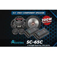 ราคา Acustika AK SC65C 6 5 2 WAY COMPONENT SET 200W MAXPOWER ลำโพงรถยนต์ เครื่องเสียงติดรถยนต์ Speaker Amplifier Car Audio สินค้าพร้อมส่ง (12264857105)