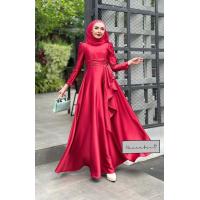 ราคา ชุดเดรสออกงาน ผ้าซาร่า รุ่นจัสมินทรงบาน เดรสแฟชั่น เดรสยาว แม็กซี่เดรส ชุดเดรสใส่ไปงานแต่ง แฟชั่นมุสลิม ชุดนิกะห์ เดรสยาวสวย ชุดเดรสพร้อมส่ง (19798303052)