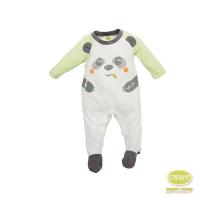 ราคา ชุดบอดี้สูทคลุมเท้าเด็กอ่อน Enfant ผ้ายืด Cotton Bamboo พิมพ์ลายน้องแพนด้า (20557784175)