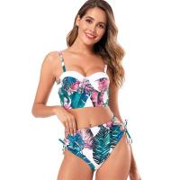 ราคา ชุดว่ายน้ำ ทูพีช บราสายเดี่ยวเอวลอย และกางเกงบิกินี่เอวสูงลายดอก (21154037985)