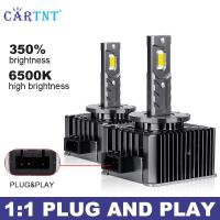 ราคา CarTnT 2ชิ้น Super Bright 20000Lm 90W Canbus รถ LED ไฟหน้าหลอดไฟ D1S D1R D3S D3R D2S D2R D4S D4R D5S D8S โคมไฟขนาดเดิม1 1 All In One Auto เปลี่ยน HID Plug และ Play (15130700355)