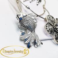 ราคา INSPIRE JEWELRY สร้อยคอสังวาลย์เทียมเงิน รมดำ สวยงามมาก เหมาะกับการแต่งกายที่สวยงาม เสื้อลูกไม้ ชุดไทย ผ้าไหม ผ้าไทยต่างๆ (213434815)