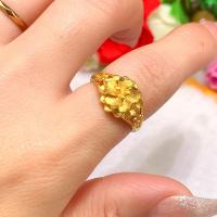 ราคา แหวนรูปดอกไม้แบบใหม่แหวนทองคำทรายเวียดนามรูปดอกกุหลาบสีไม่ตก999เครื่องประดับทองเทียมชุบทองสำหรับผู้หญิง (15852543042)