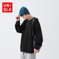 ราคา COD Uniqlo เสื้อกันหนาว คอกลม แขนยาว ทรงหลวม แบบลําลอง แฟชั่นสําหรับผู้ชาย (19654109649)