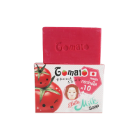 ราคา OK DIRECT โมมิจิ สบู่มะเขือเทศ ทำความสะอาดหน้าใสไร้สิว ขนาด 100กรัม (20938342894)
