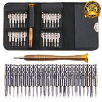 ราคา 25 in 1 Screwdriver Set Repair Tool Kits ชุดไขควง ซ่อมซ่อมเอนกประสงค์ ซ่อมโทรศัพท์มือถือ ซ่อมนาฬิกา แบบพกพา (5632992588)