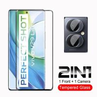 ราคา 2in1สำหรับ Vivo V29กล้องกระจกโค้งกระจกเทมเปอร์ VivoV29 Vovi V29 V 29 V29 6 78 ฟิล์มปกป้องหน้าจอ (20368068231)